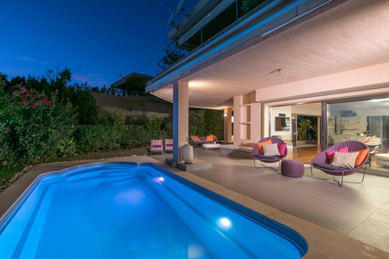 Luxurious Villa Philoxenia لاغونيسي المظهر الخارجي الصورة
